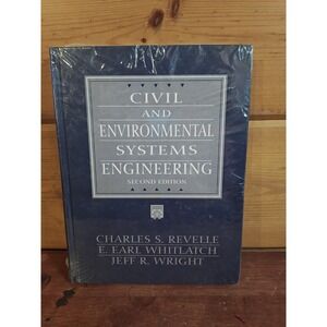 Civil and Environmental Systems Engineering Charles Revelle 9780130478221 Sealed